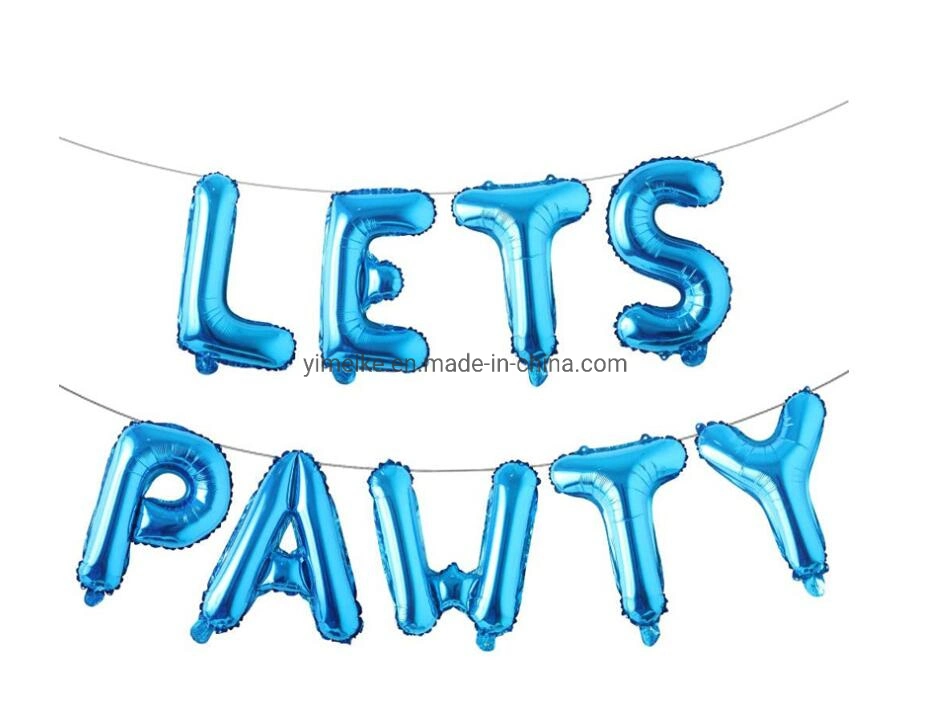 Dog Birthday Party Decorative Balloon Set Pet Birthday Dog Paw Balloon Wholesale/Supplier