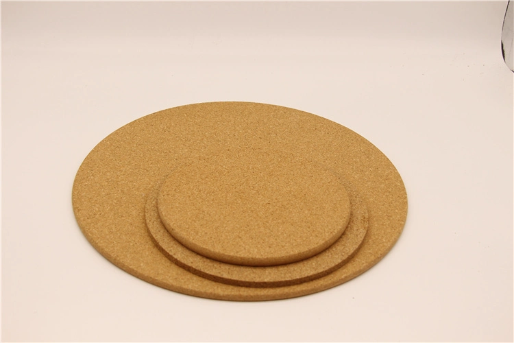 Tapete de ug com logótipo personalizado ecológico e absorvente bebidas Cork Coaster Definir