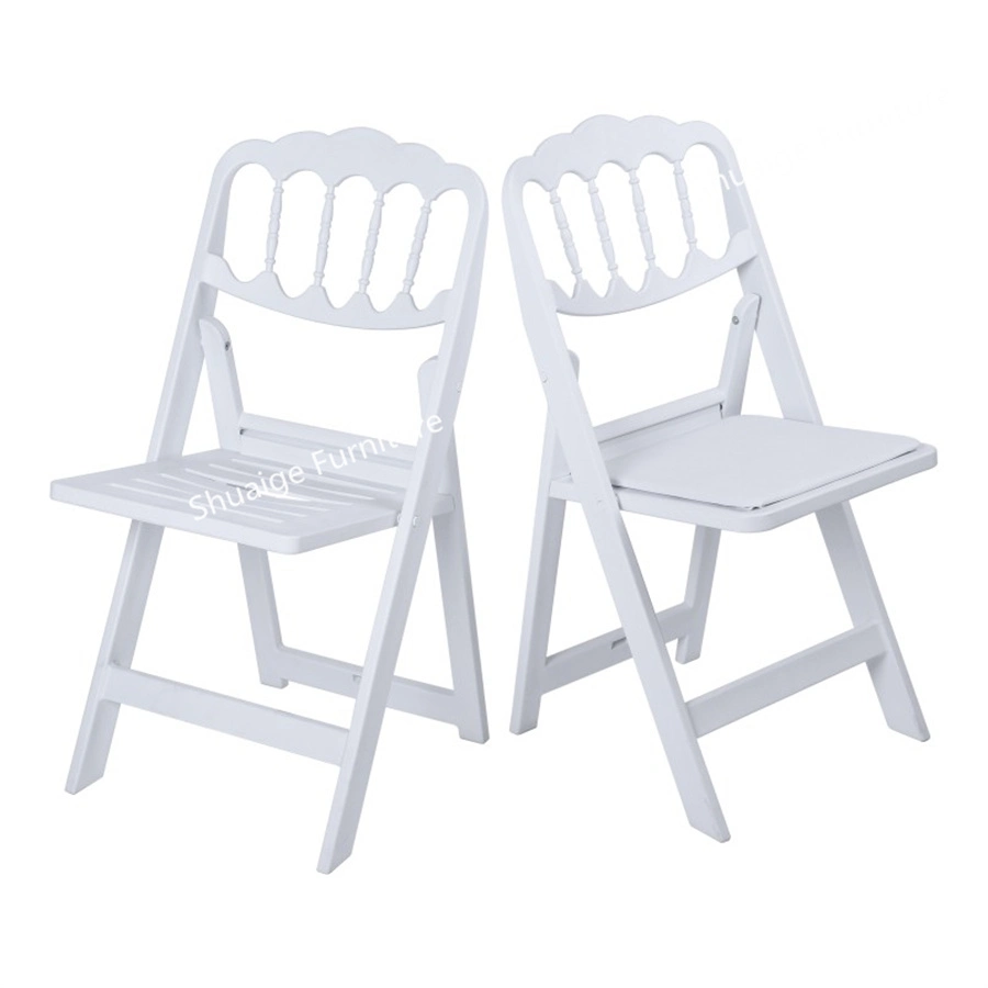 Wholesale/Suppliers Folding Garden Chair Plastic Resin Event Chair Outdoor Wedding Furniture Own Factory