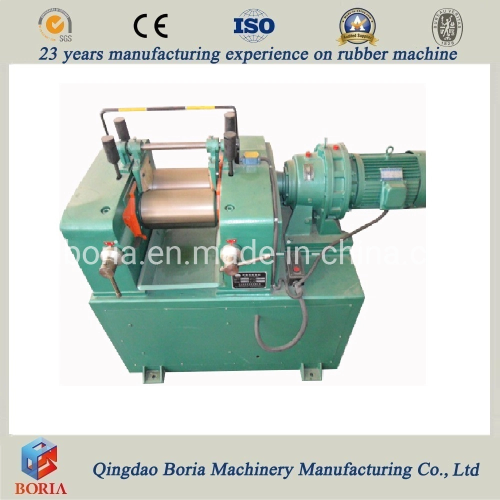 Mini Two-Roll Laboratory Rubber Butter Mixing Mill Machine for Shoes