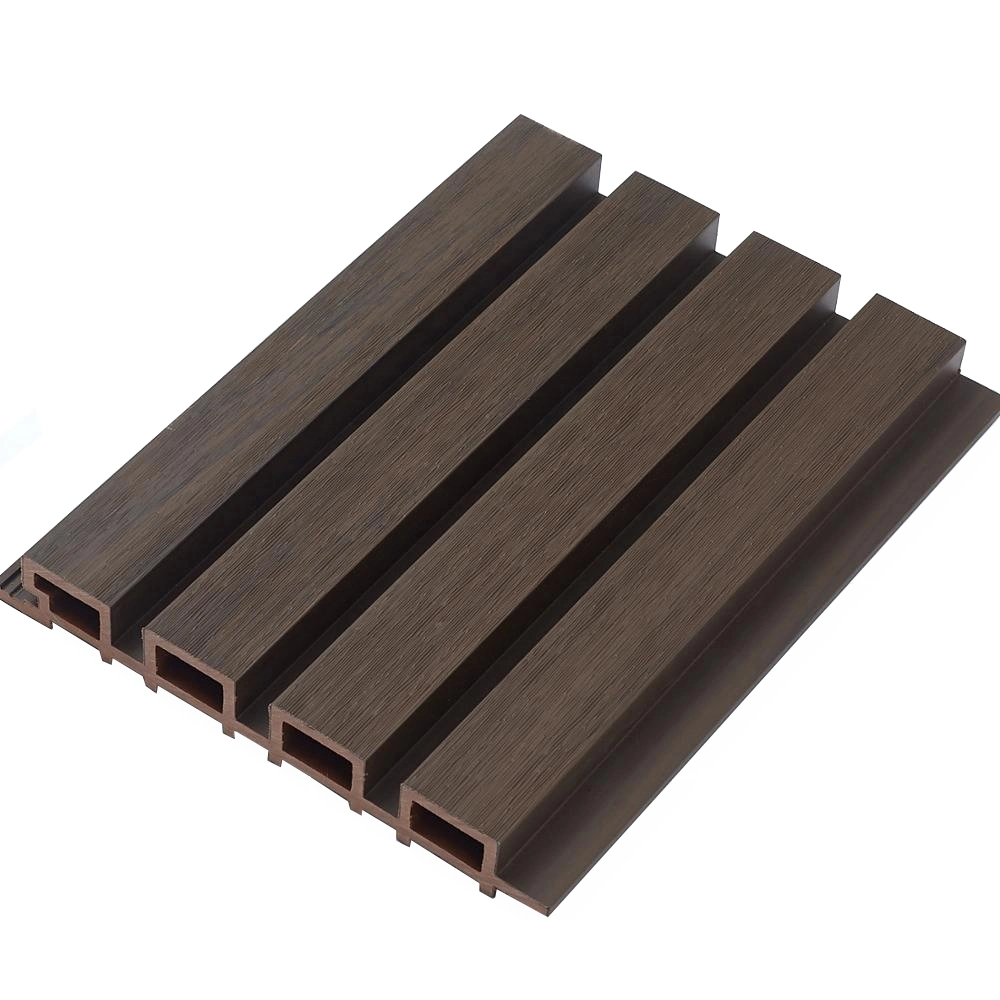 Eco-Friendly Weather Outside Wall Cladding WPC/Wood Plastic Composite Louver Panel Wall