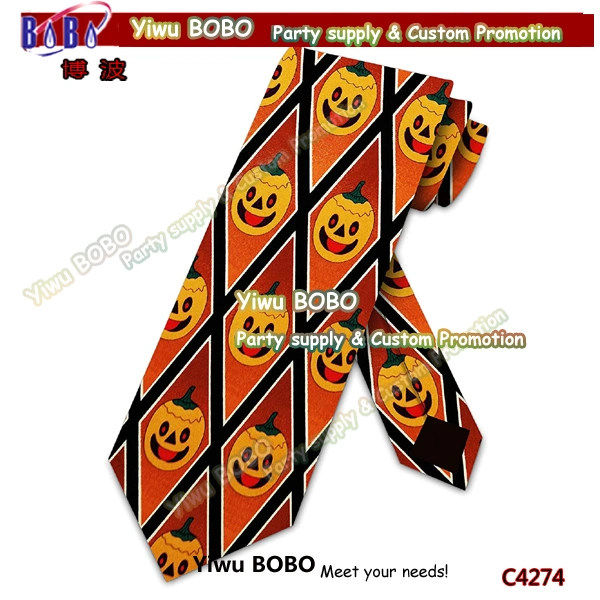 Halloween Gifts Halloween Costumes Party Neckties Halloween Festival Party Tie Promotional Products (C4271)