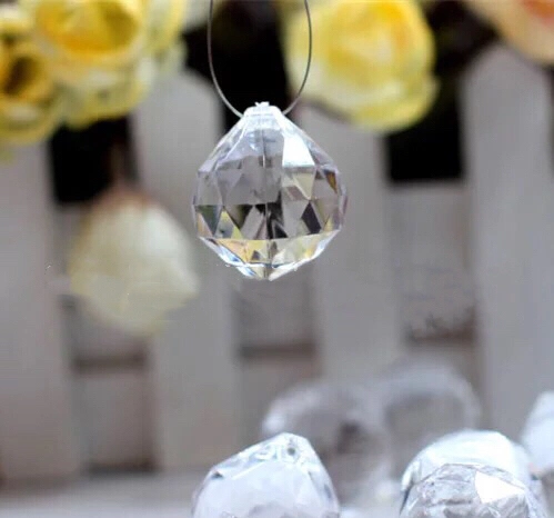 Acrylic Crystal Chandelier Pendants Crystal Ball & Beads Non-Tarnish