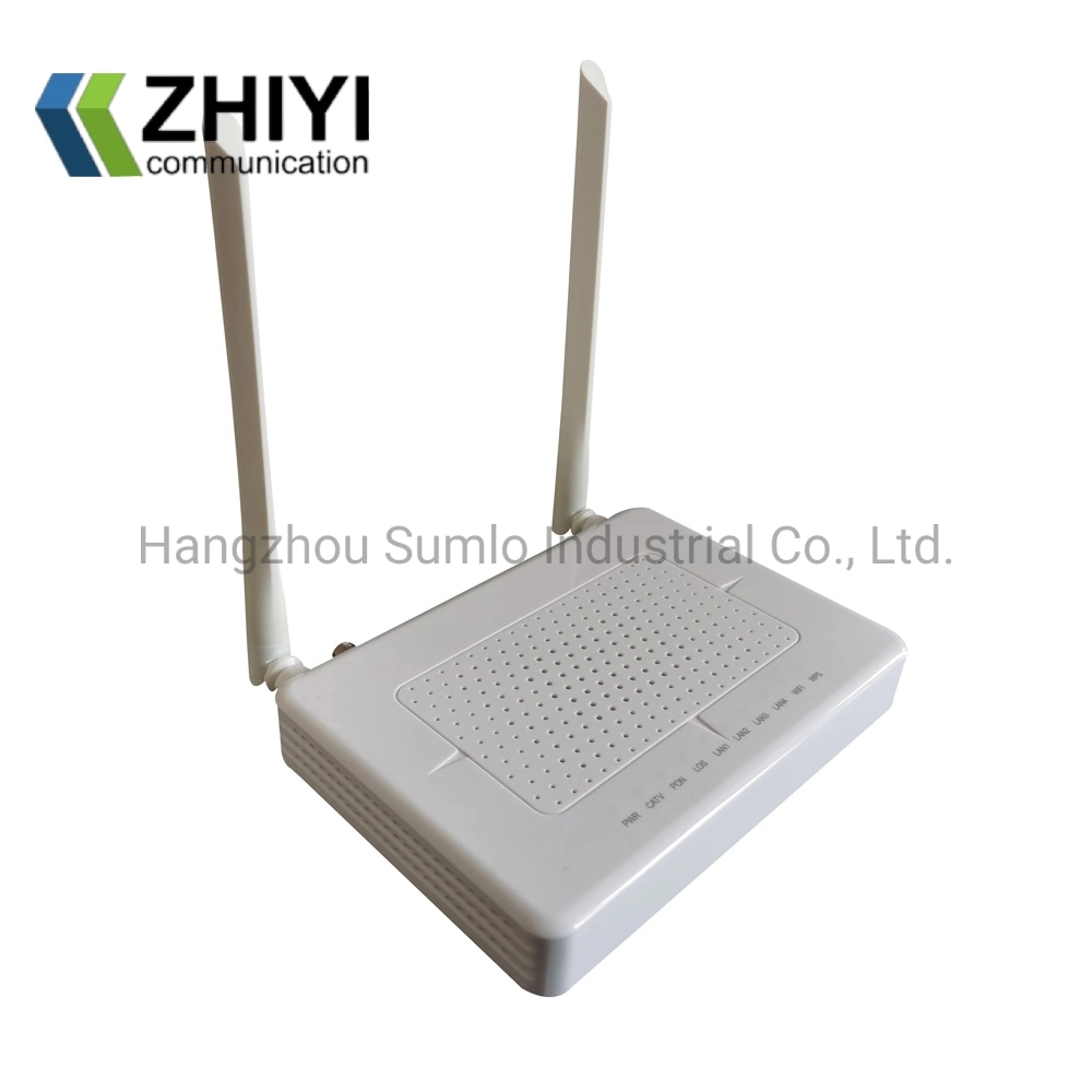 Gpon ONU Ont with 1ge+3fe+CATV+WiFi for FTTH FTTX Access