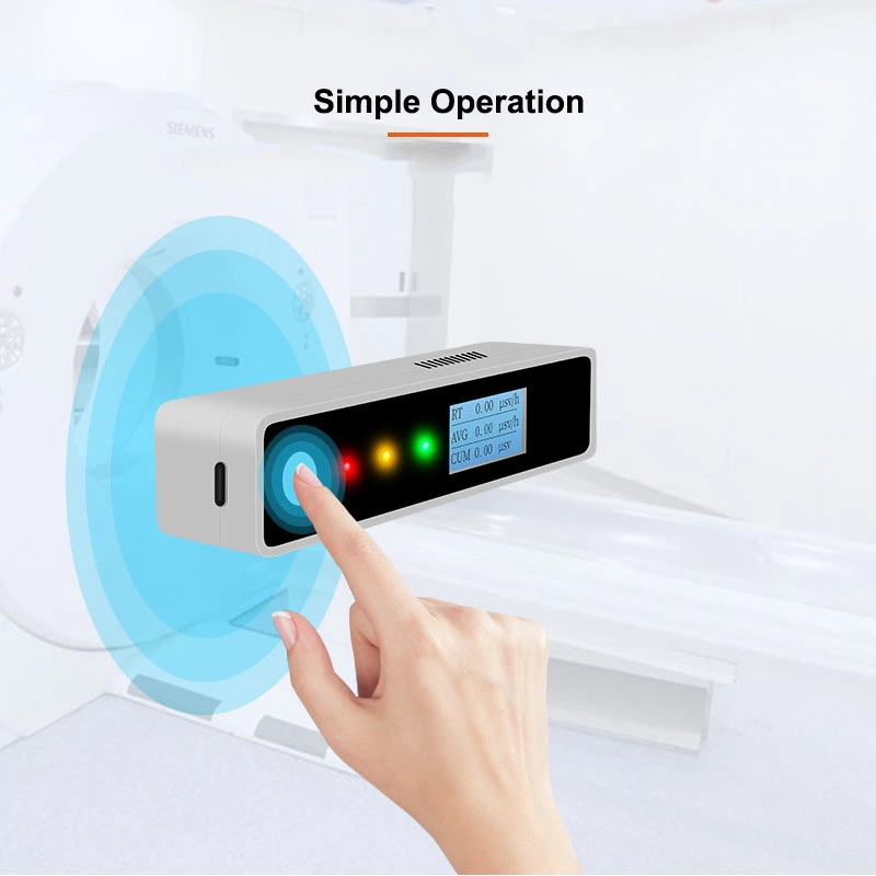 Six Languages Nuclear Radiation Detection Equipment