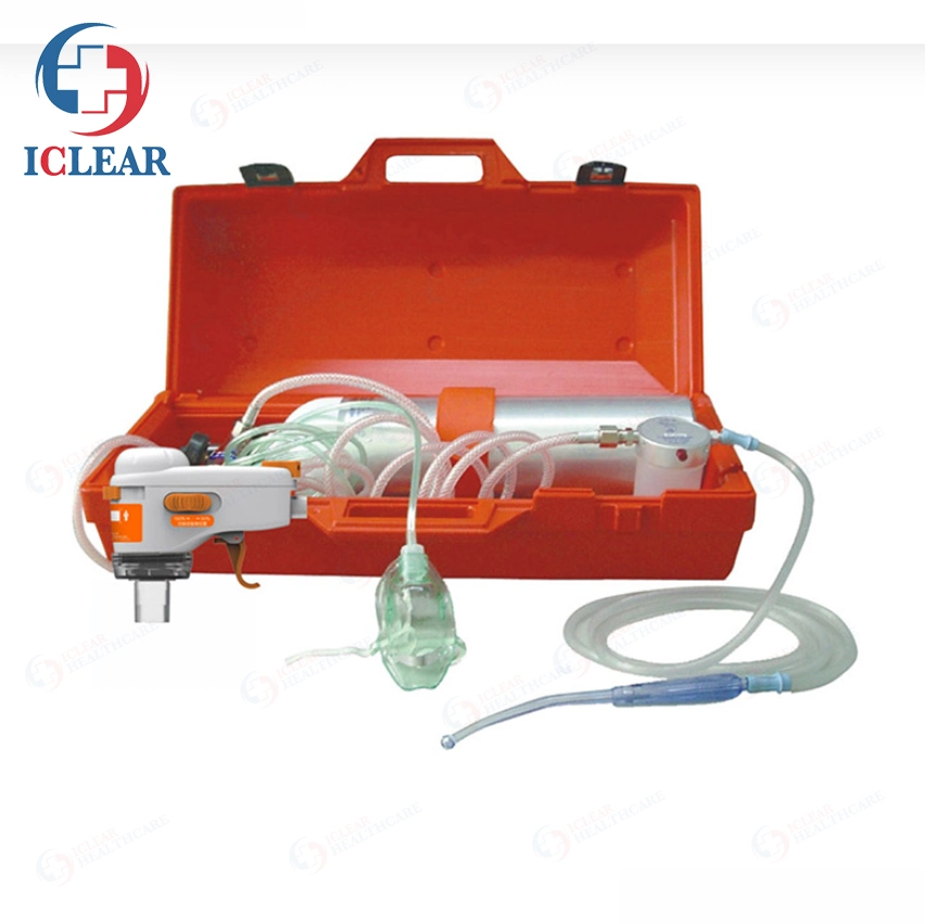 Medical Hospital Portable Rescue Emergency Transport Ventilator