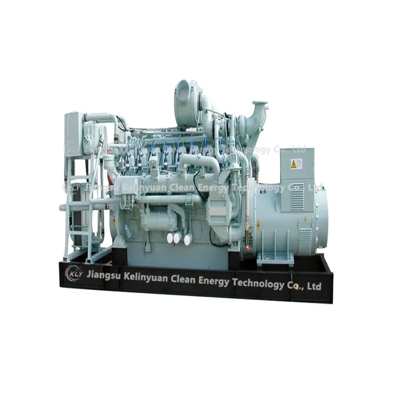 Kly Open Type 500kVA 600kw Diesel Generator with Engine 12V190g-1