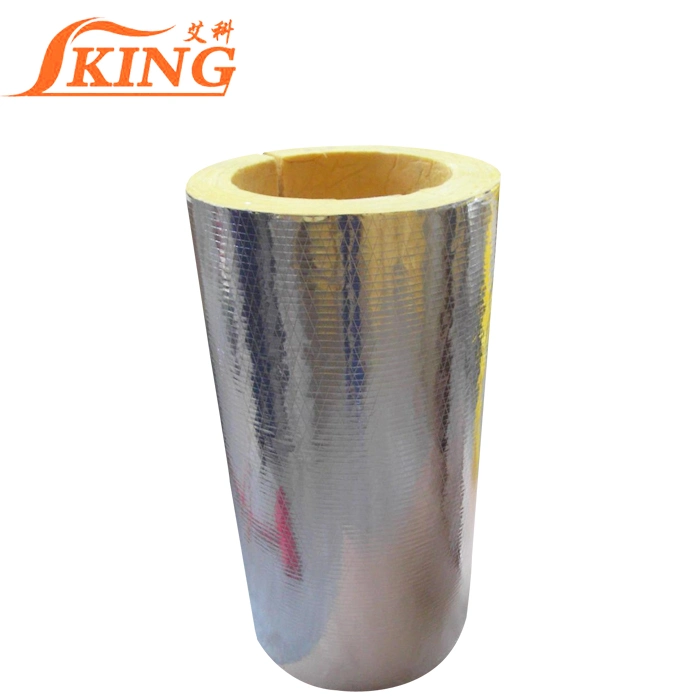 Acoustic Glass Wool Pipe Insulation Glass Wool Wrap Air Duct