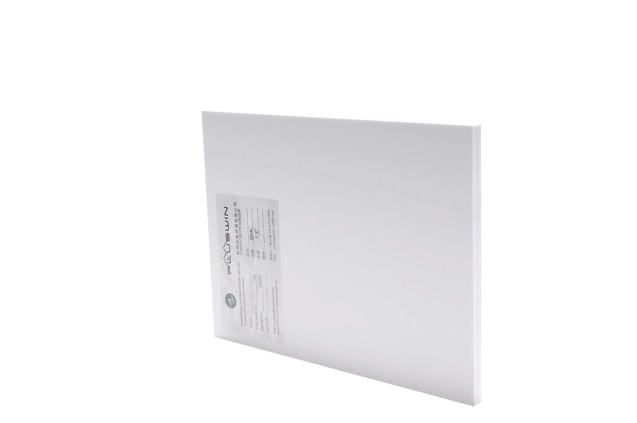 3-30mm PVC Plastic Sheet Polyvinyl Chloride Andy Board for Clean Room with Good Service