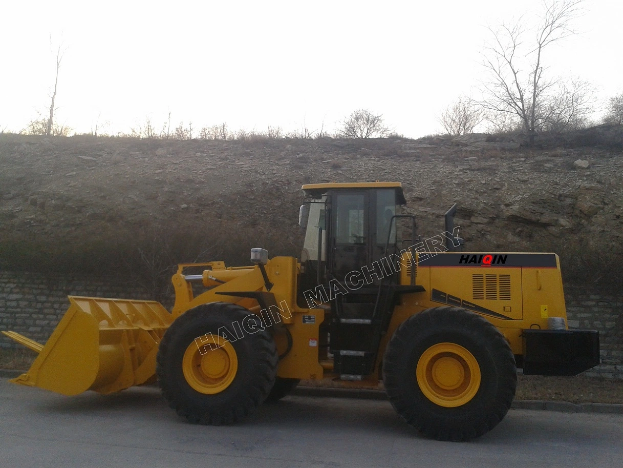 Haiqin Brand 6.0 Ton Wheel Loader (HQ966) with High Quality