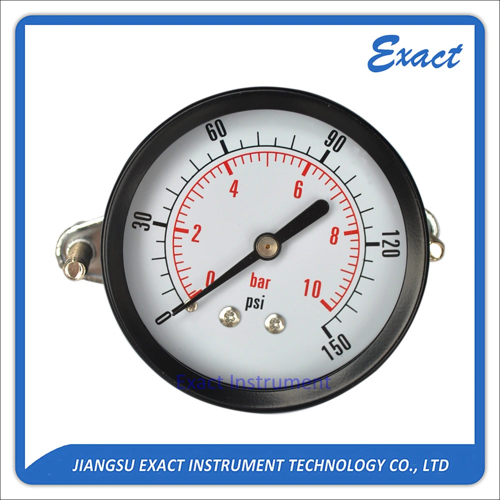 Panel Mounted Gauge for Measuring Gases, Air, Water and Oils