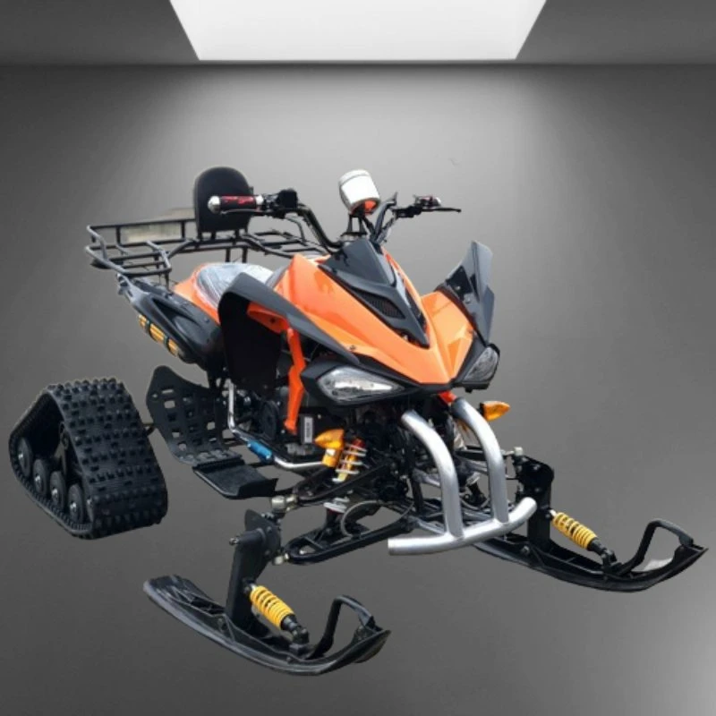 200 cc a gasolina Snowmobile para esqui cross country