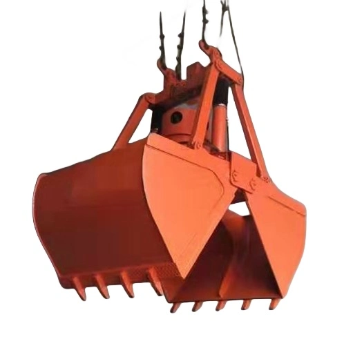 Customized Size and Height Electric Hydraulic Slag Crane Grab Bucket