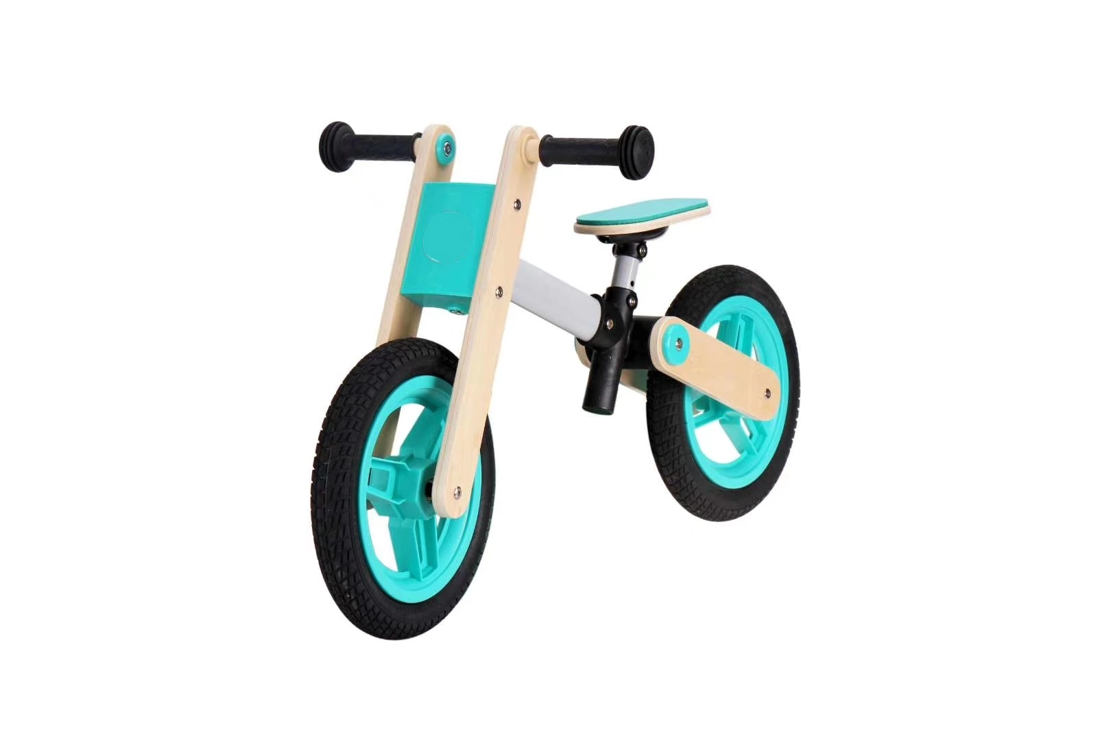 Juego de juguete de madera para exteriores niños plegable 1 en 3 bicicleta Equilibrio de la bicicleta