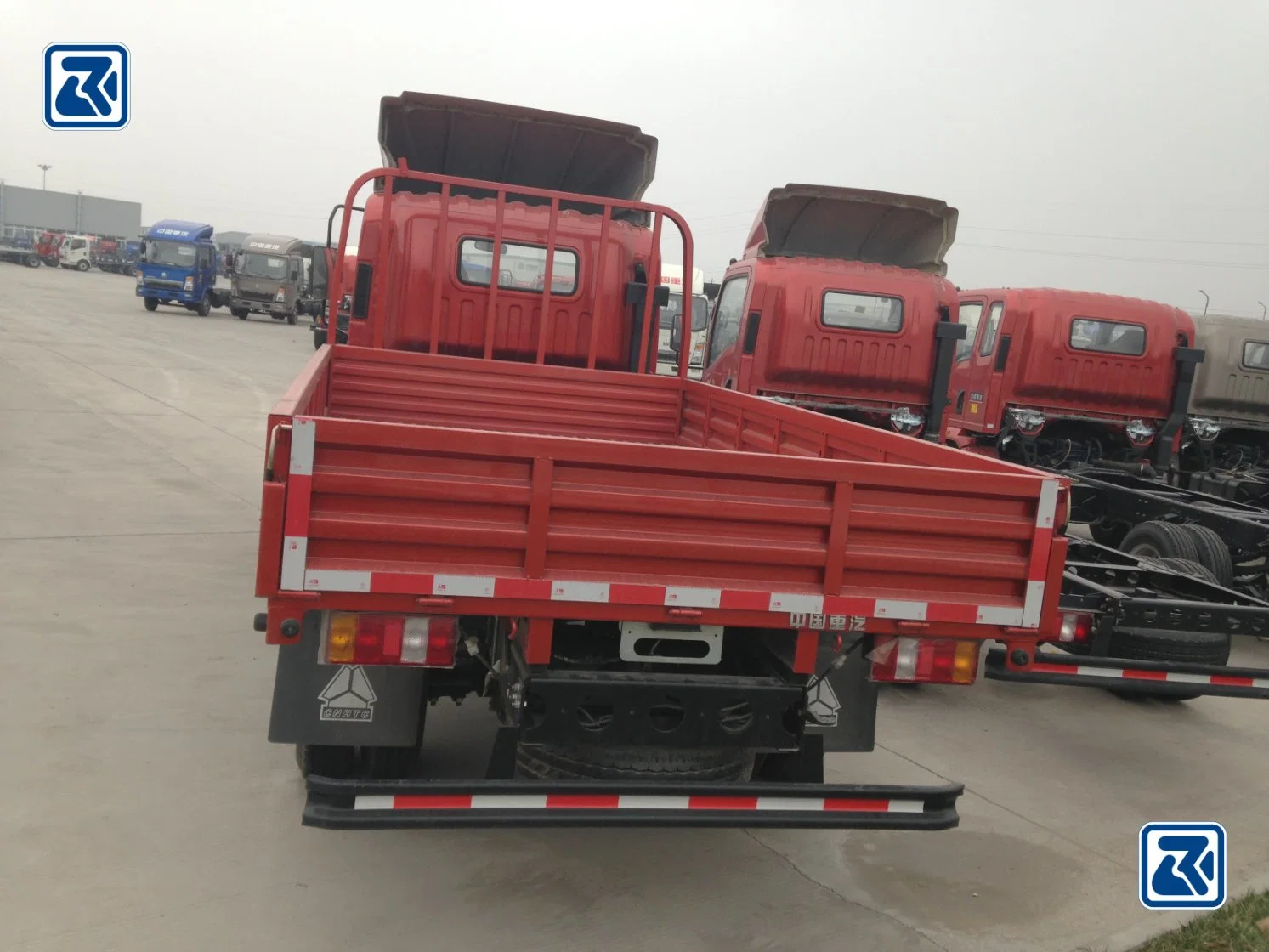 3-5 Tons General Cargo Truck, HOWO Light Truck