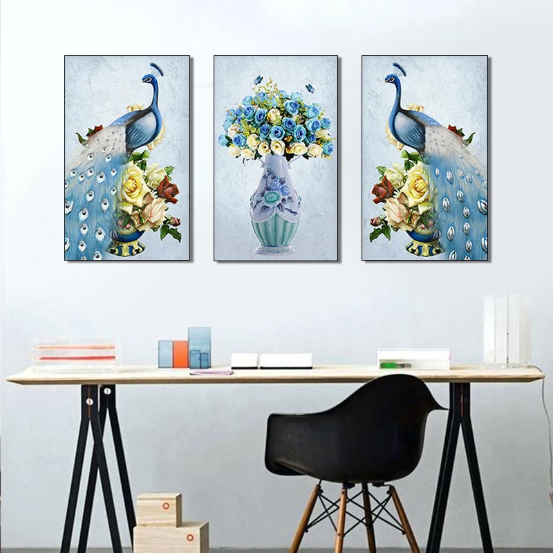 Chinese Style Peacock Hallway Decorative Painting