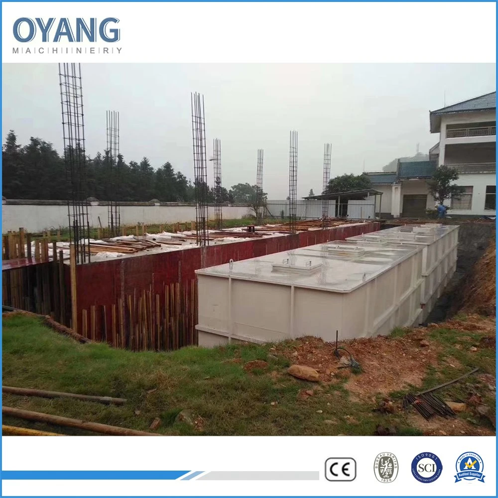 Package Sewage Treatment Equipment for Fishing Wastewater with Integrated Craft