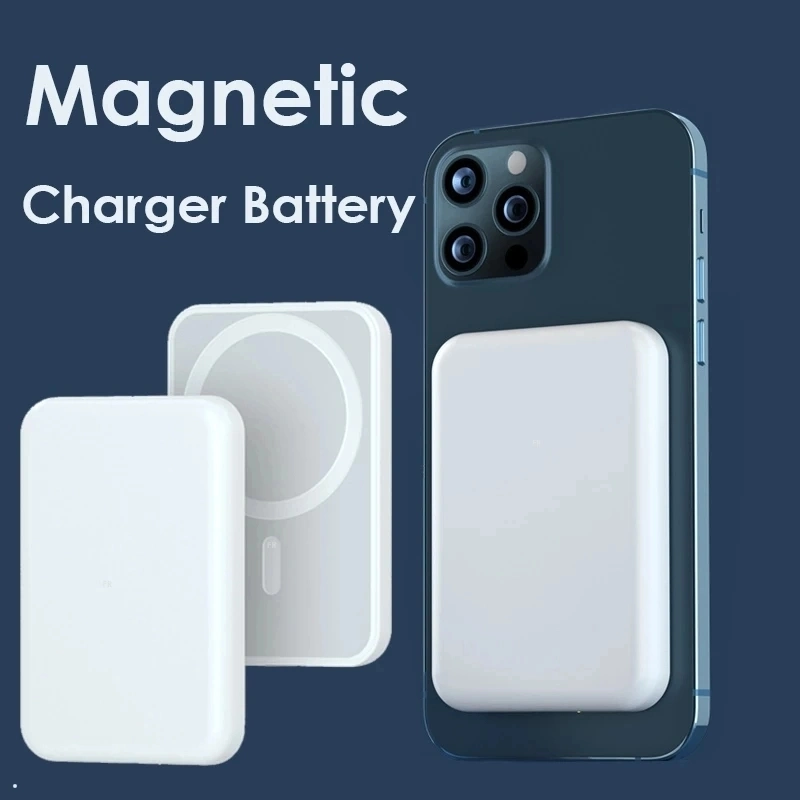 Wholesale 15W Wireless Charger 5000mAh Magsafe Battery Pack for iPhone14 13 12 PRO Max Power Bank Supply