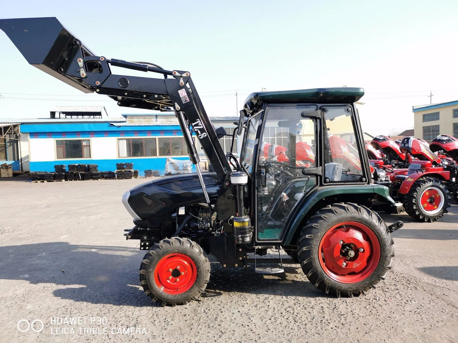 Good Price 30HP 4WD Wheel Mini Tractor Agricultural Farm Tractor with Loader Power Tiller