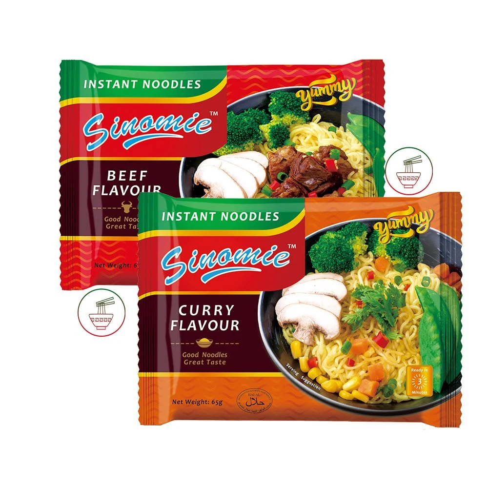 75g Wholesale Curry Flavor Halal Instant Noodles