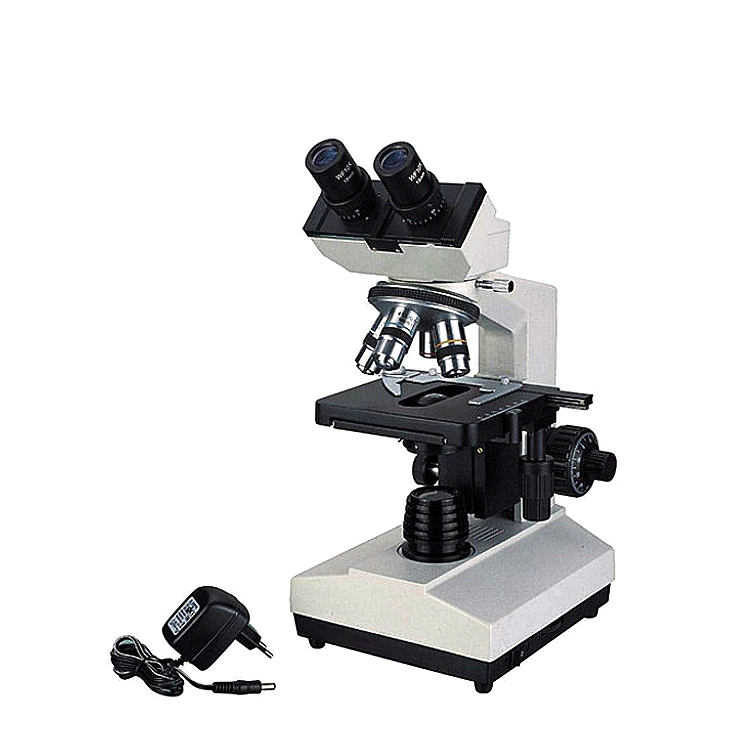 Laboratoire d'école d'hôpital Vet Compound LED Light Microscope portable Laboratory Microscope binoculaire vétérinaire biologique