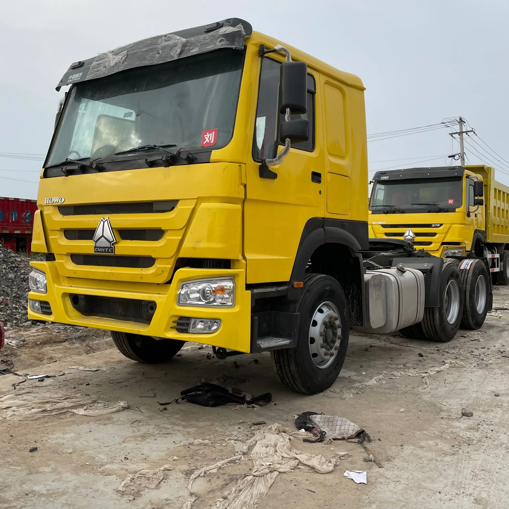 Boutique HOWO 6*4 Tractor Truck 371 375 420HP Heavy Truck Tractor Tractor Head for Sale