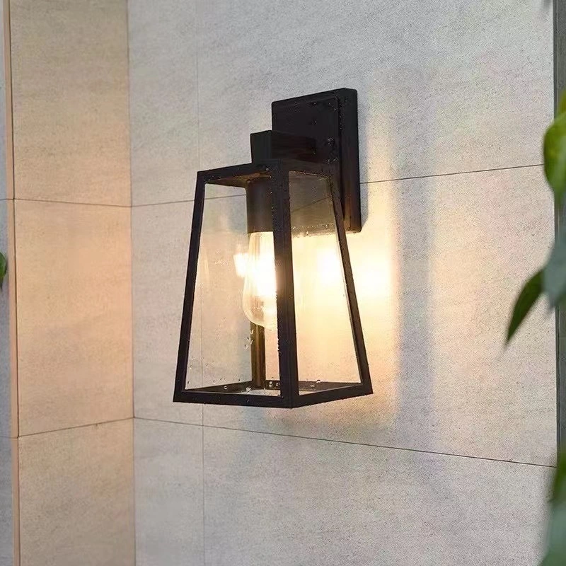 IP54 étanche extérieur Jardin Lumière avec l'E27 Lampe témoin de paroi