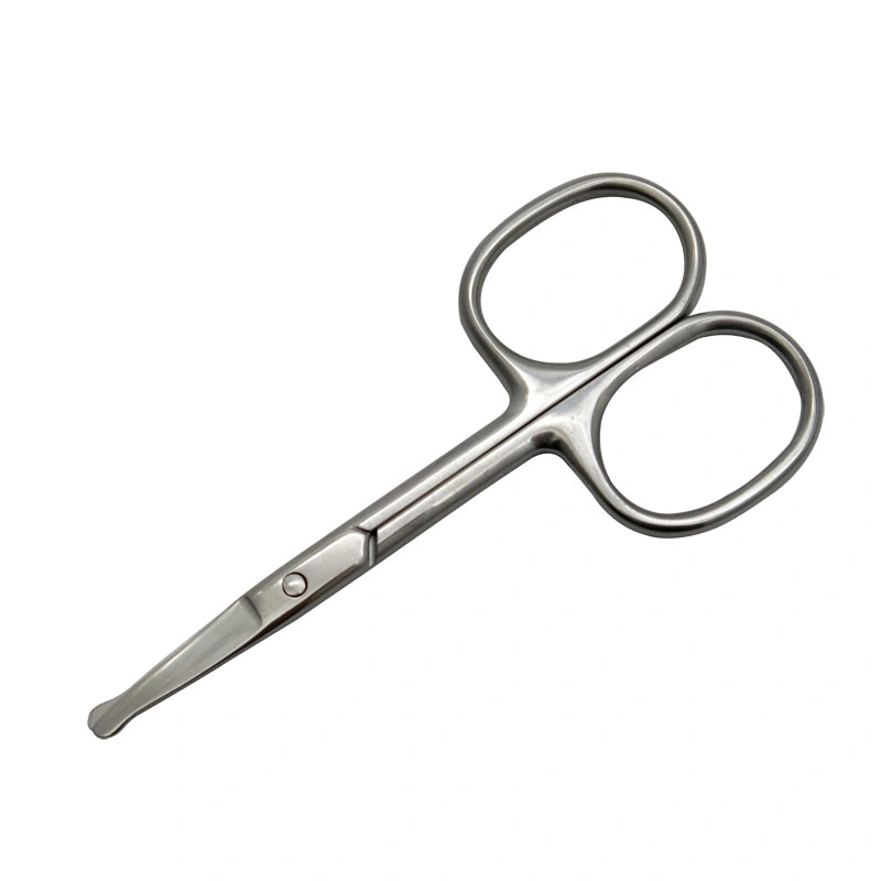 El espesor de 3,5 mm de acero inoxidable de 3,5 pulgadas y cejas pelo de la nariz Manicura Cuticle Scissors