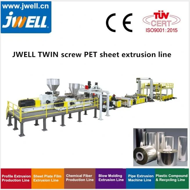 Jwell Plastic PVC/PE/PP/WPC Window Door Frames/ Ceiling Board/ Wallboard /Skirting/ Pipe/ Sheet Film / Tube Extrusion Machine