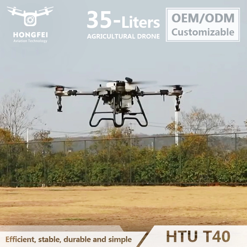 35L Drones pulverizadores fumigación UAV Agricultural Dron Sprayer Precio Termal Imágenes Agricultura cosecha no tripulada Expray de pesticidas Drone con esparcidor de paja