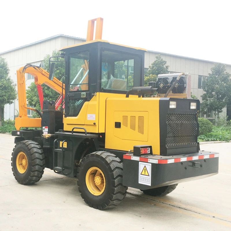Factory Wholesale/Supplier Ground Screw Pile Driver Moveable Piling Machine Hammer Pile Drivers