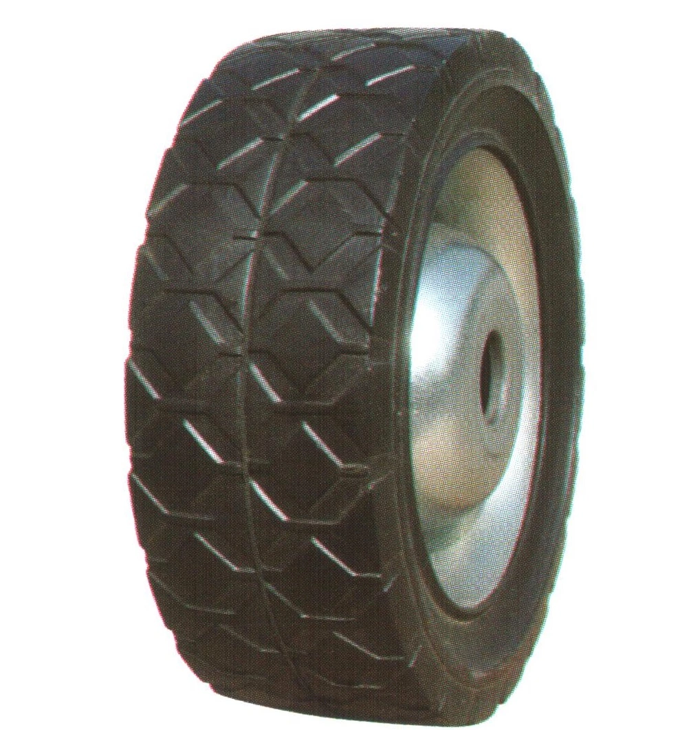 Heavy Duty Solid Rubber Wheel with 6X3