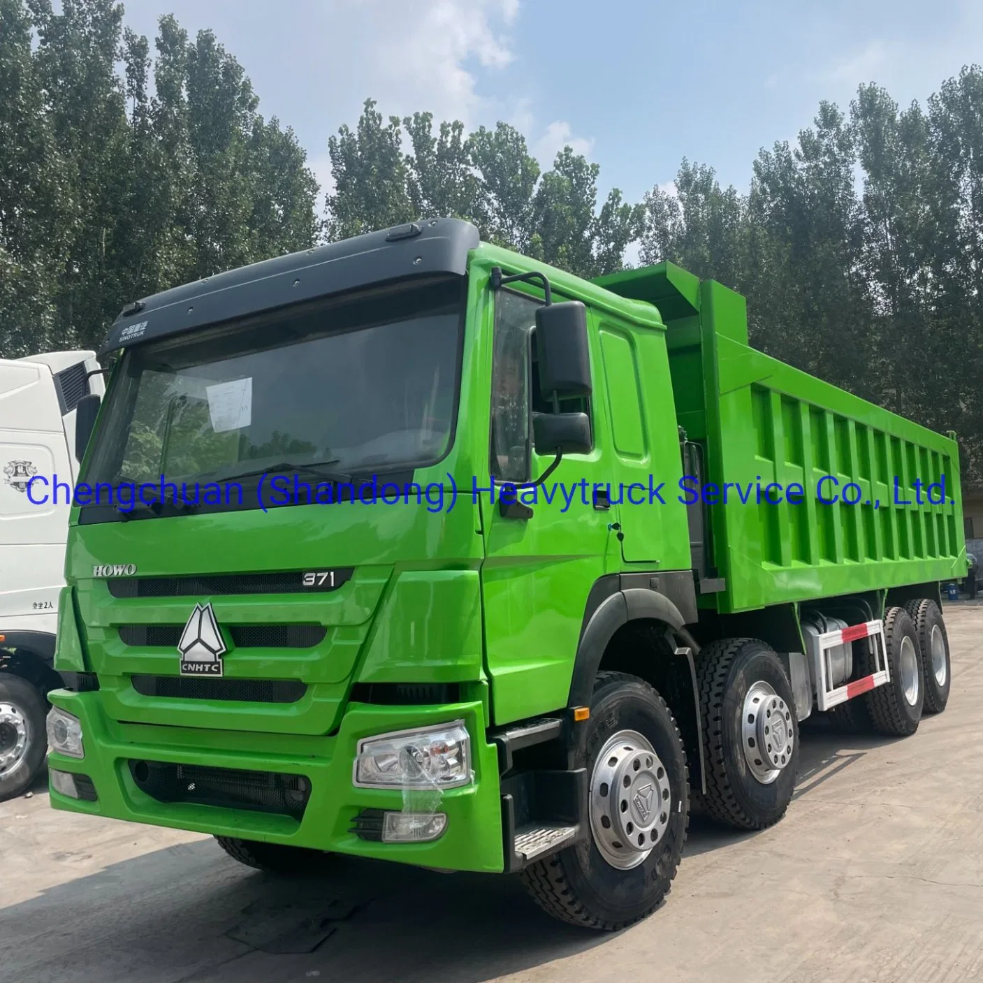 Euro 3 Diesel Engine Used Dumper Tipper Truck HOWO Camion 50 Tons Heavy Truck Sino Utility Construction Shacman FAW Dump Truck