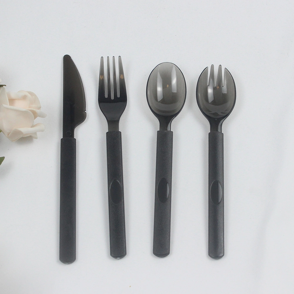 Luxury Disposable Plastic Heavy Duty Cutlery PS 172mm Spoon