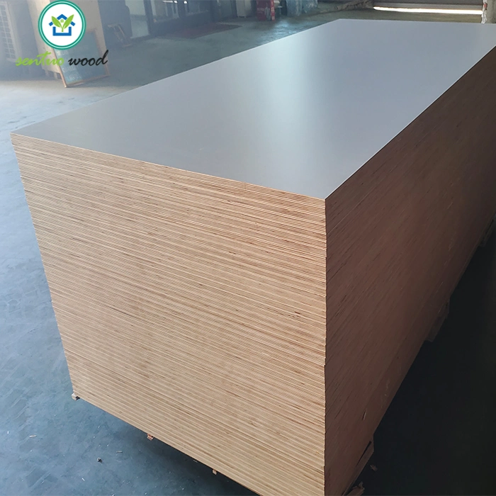 Smooth Matte Embossed Textured Prelaminated Melamine Impregnated Paper Faced Plywood