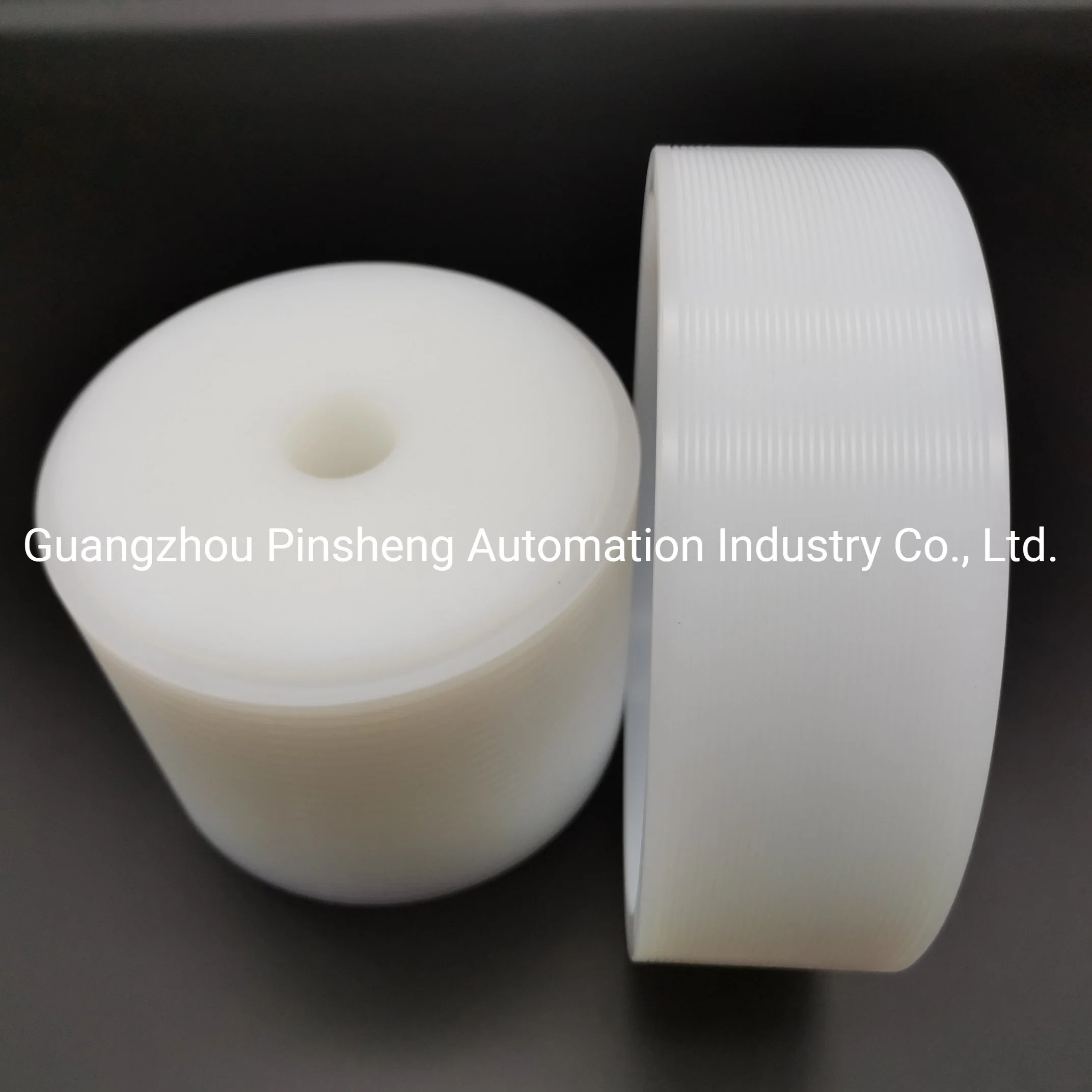 Maquinado CNC de UHMWPE POM Peek Ptef HDPE Ultra-High molinete dividido de polietileno de peso molecular