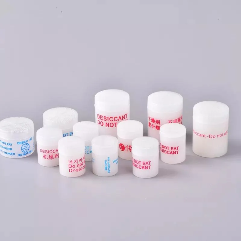 High Water Absorption Desiccant Moisture Absorber Plastic Silica Gel Canister Silica Gel Desiccant in Bottle