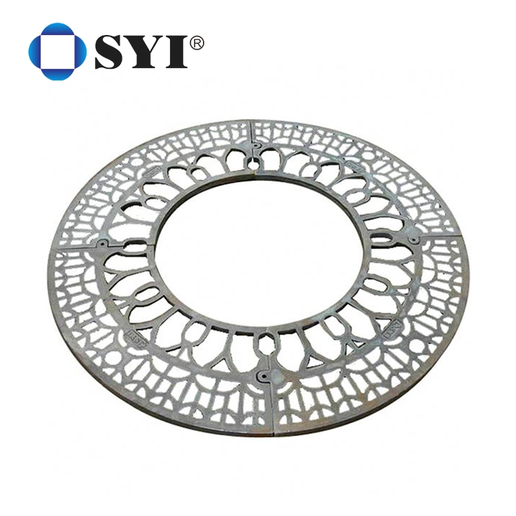 Custom Size Metal Tree Grilling Factory Direct Sale Ductile Iron Tree Protection Grates