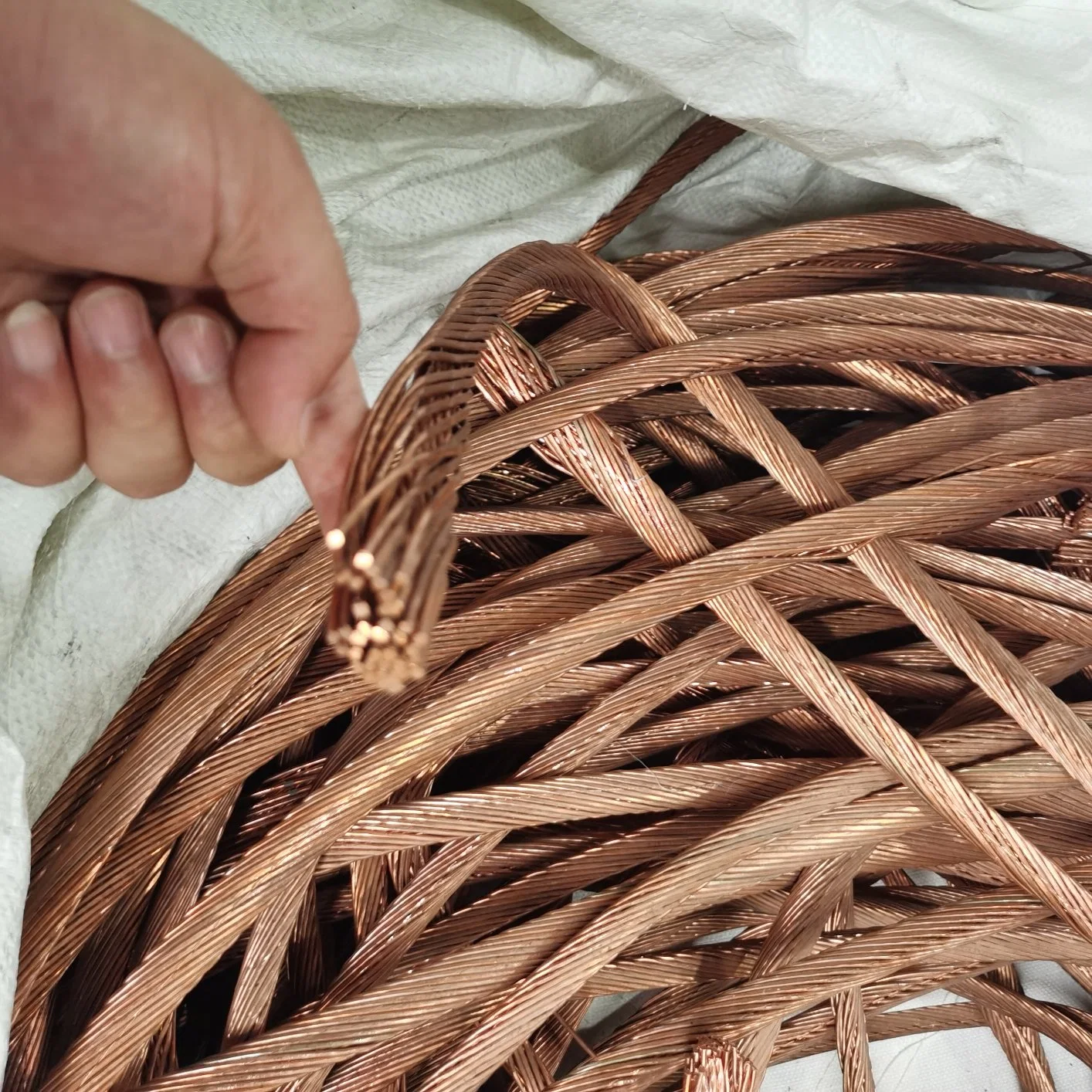 Earthing Connection Bare Copper Strand Bare Copper Earth Wire