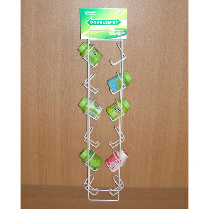 Iron Rod Form Holder Metal Wire Hanging Chewing Gum Display (PHY1001F)