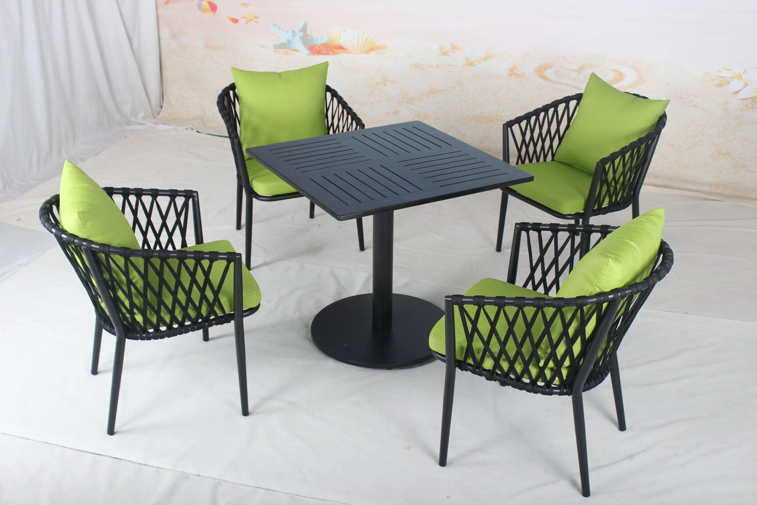 China Wholesale/Supplier Leisure Retaurant Hotel Villa Dining Table and Chair Set