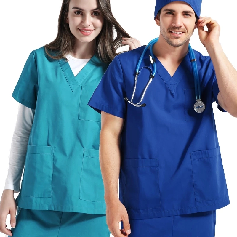 High quality/High cost performance Classic Scrub Uniform Scrubs Set Workwear Uniforms