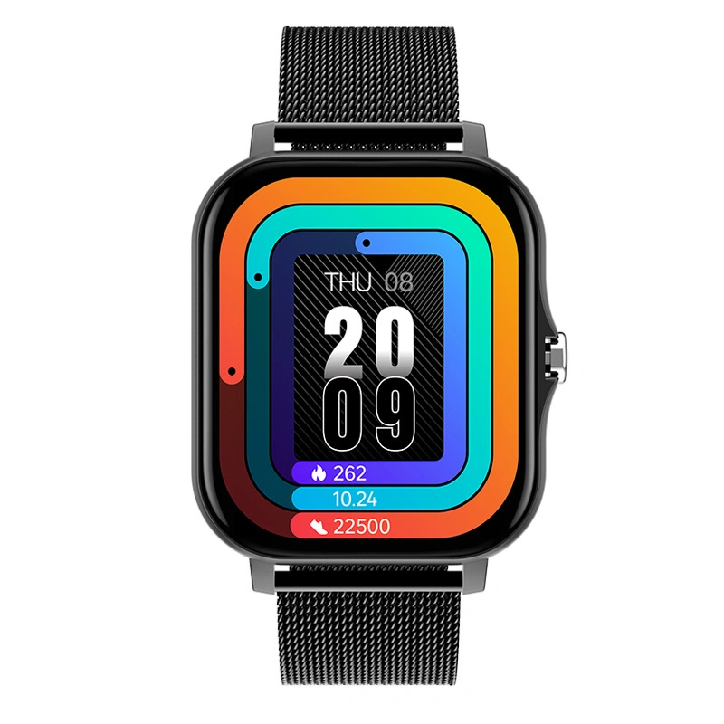 Pantalla táctil caliente Smart Watch Deportes impermeable frecuencia cardiaca multifuncional Detección Reloj de llamada Bluetooth dinámico