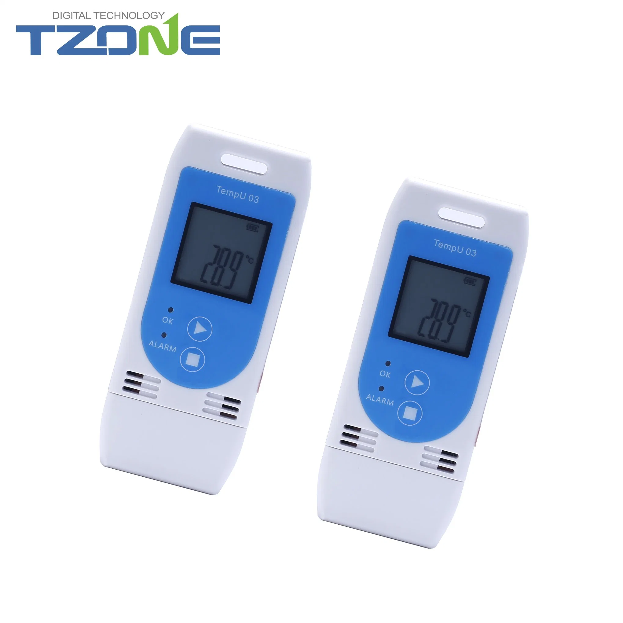 USB Temperature and Humidity Data Logger Recorder Monitor with LCD Display with Calibration Certificate