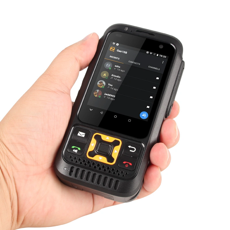 Uniwa F30s IP54 Waterproof Poc Radio Zello 4G Android Walkie Talkie with NFC