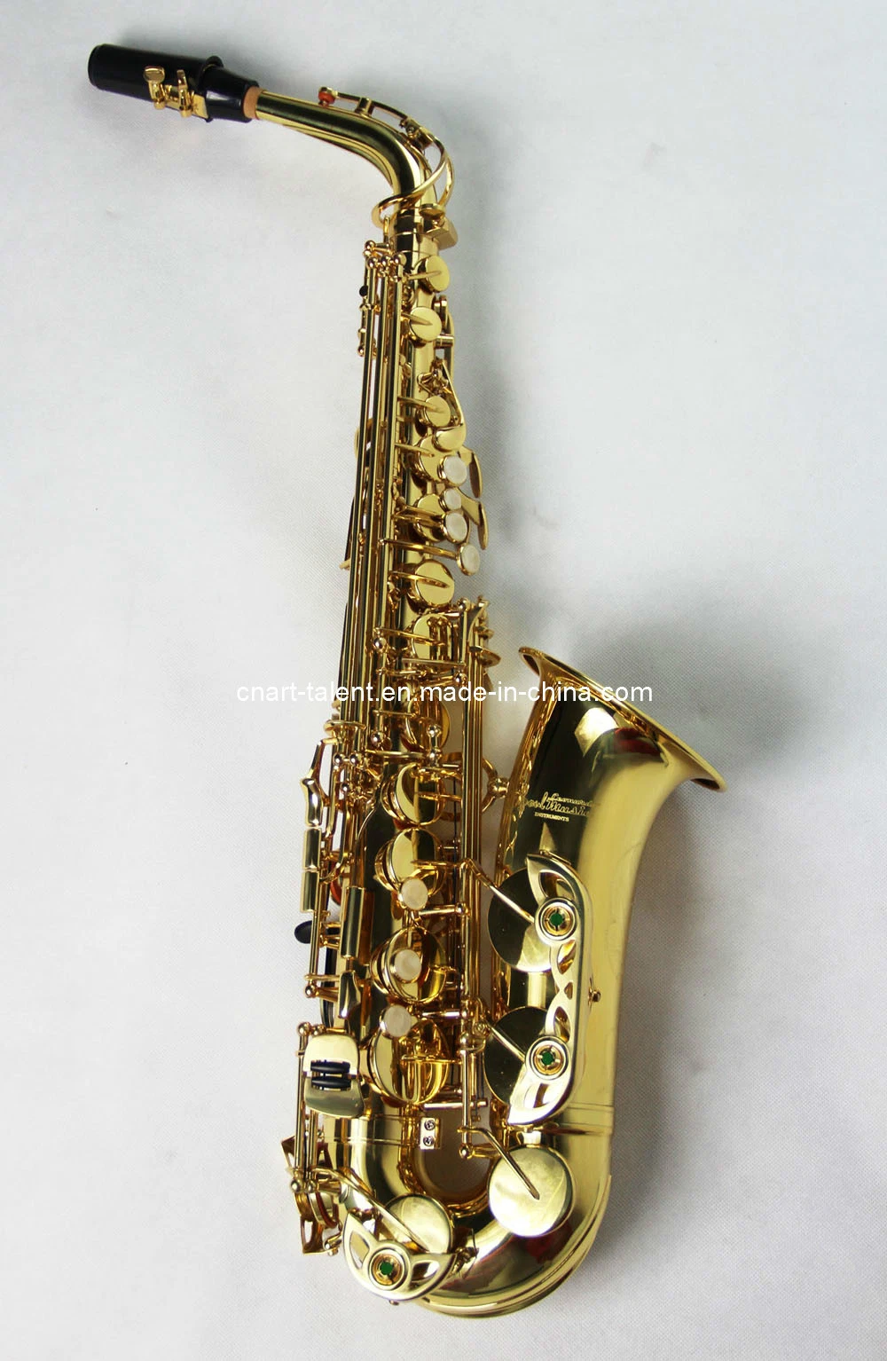 Saxo alto de color verde/ 82z saxofón (TAL Y82)