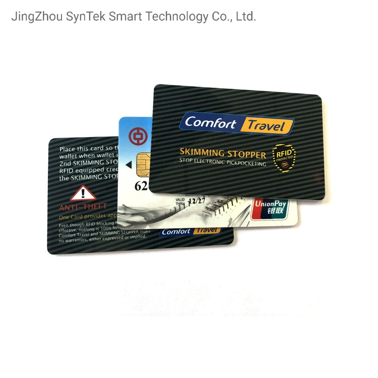 Reliablerfid شعار مخصص طباعة محفظة أمان RFID بطاقة حظر
