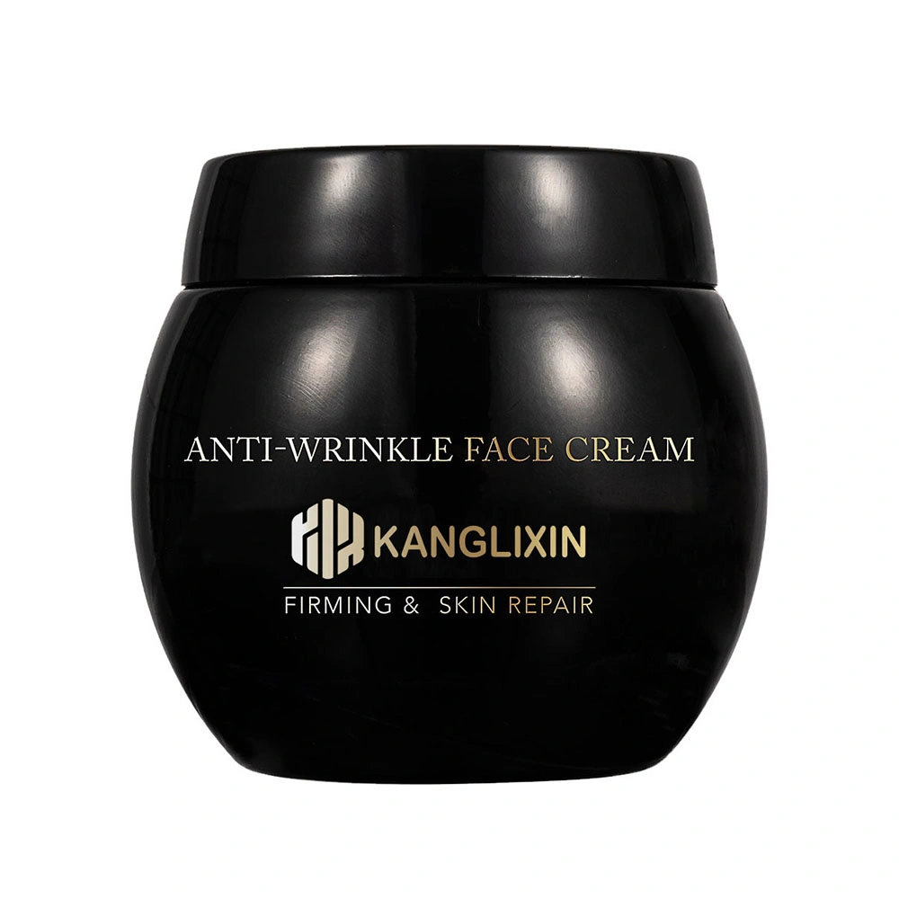 Private Label Skin Care Cosmetics Collagen Peptides Anti-Aging Firming Black Anti-Wrinkle Face Cream