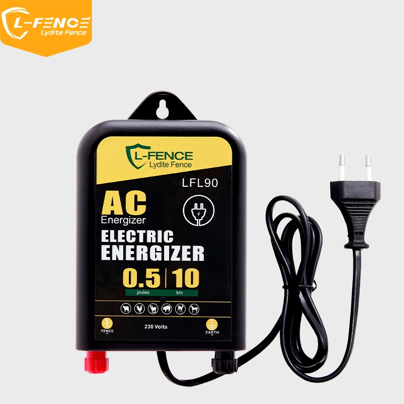 AC 230V Energiser cerca de las aves de corral de ganado vacuno