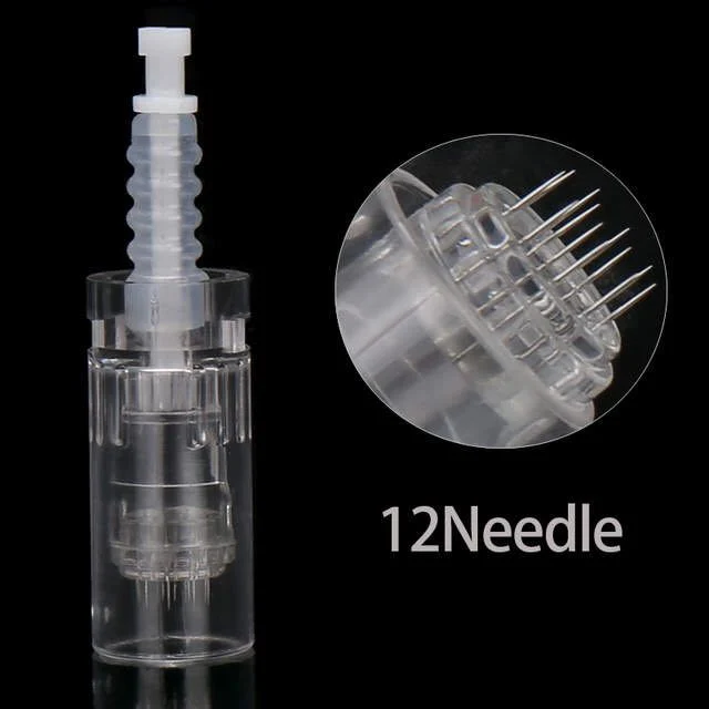 Disposable Derma Pen Needle Cartridge 9/12/36/42pins Nano Micro Needles for Microneedling Pen Derma Stamp